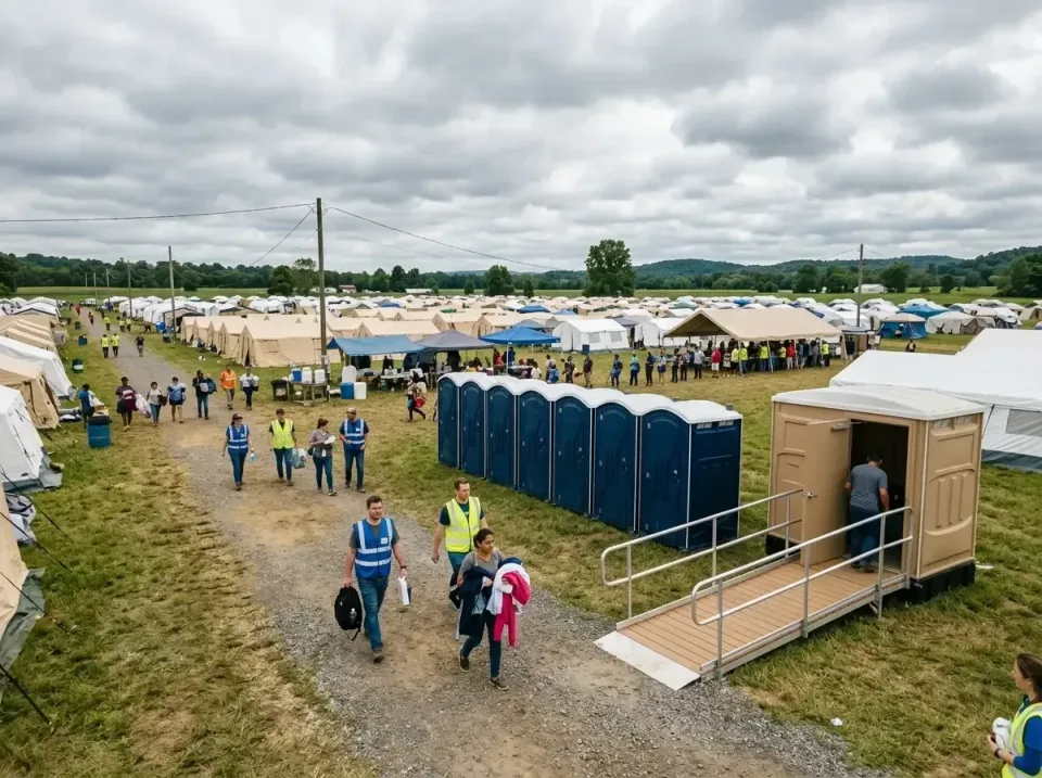 disaster-relief-camp-restrooms-010 — frequently asked questions, Dumpster & Portable Bathrooms Rental in Brushy Creek, TX